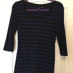 Cynthia Rowley - Boatneck - 3/4 Sleeve - L